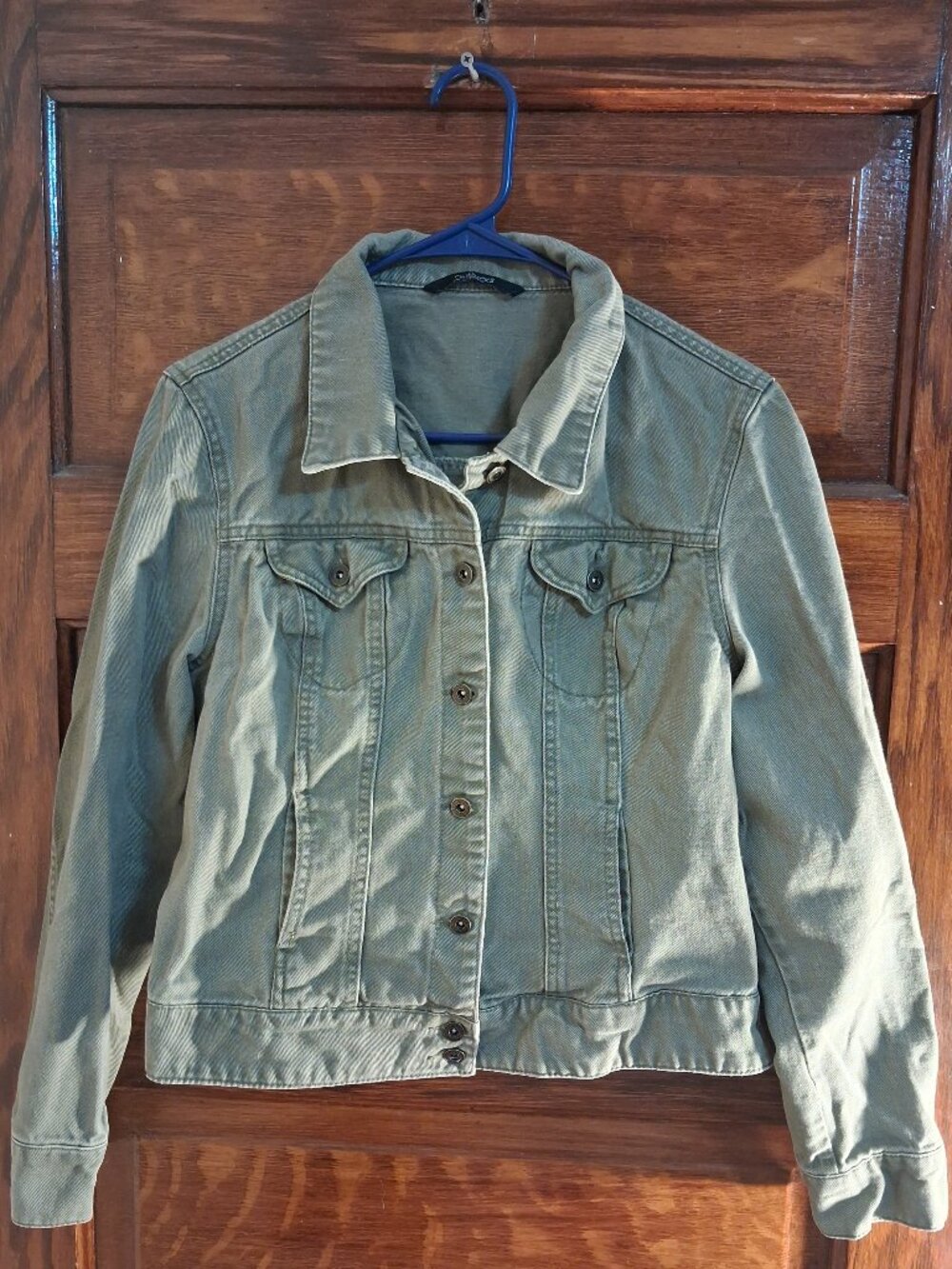 Chadwicks Olive Green Jean Jacket